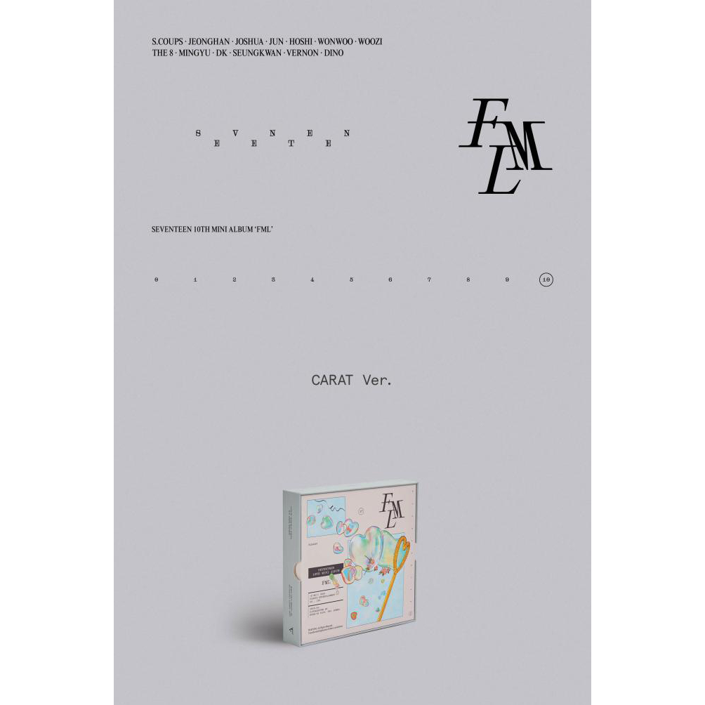 (CARAT VER.) SEVENTEEN 10th Mini Album [FML]