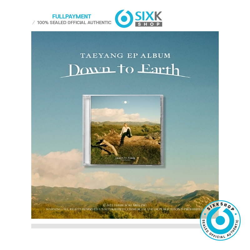 TAEYANG EP ALBUM [Down to Earth]