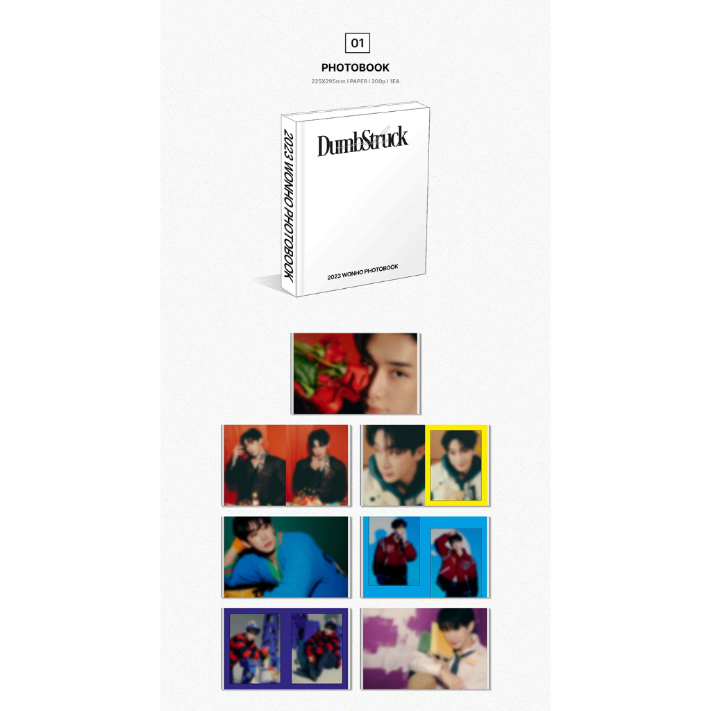 2023 WONHO Photobook [DumbStruck]