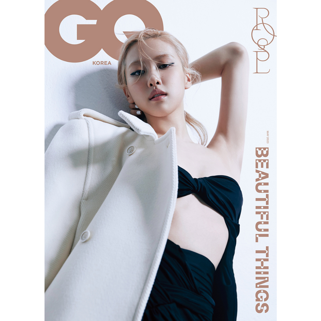 GQ Magazine - blackpink ROSE cover (MAY issue_2023)