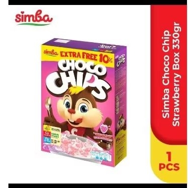 

SIMBA Choco Chips Strawberry Box 300 gr - 1 pcs