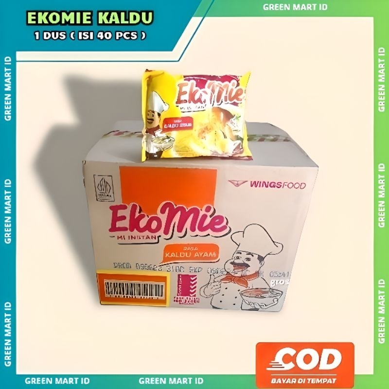 

Ekomie Rasa Kaldu Ayam 1 dus (40 pcs)