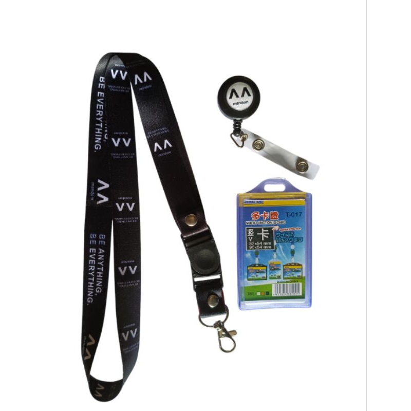

lanyard / tali id card Mandom ready stok