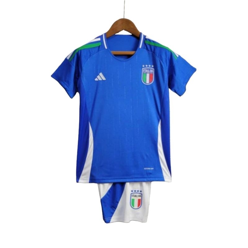 Jersey Bola Setelan Italia home Kids Anak 24/25 GO