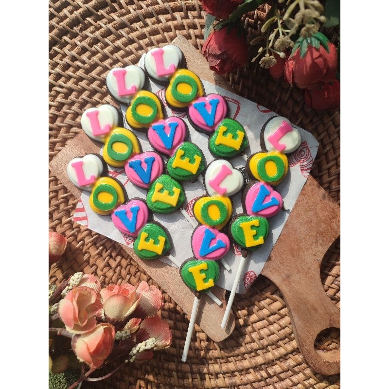 

Cokelat LOVE VALENTINE | Cokelat Karakter Lolipop Terbaru