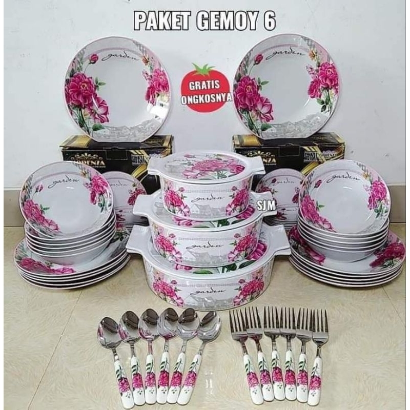Dinner set gemoy 6 fiorenza