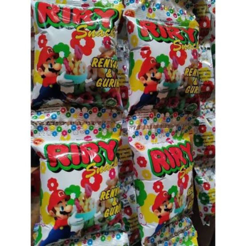 

Riry Snack Renyah & Gurih 1 Renteng Isi 10x12g