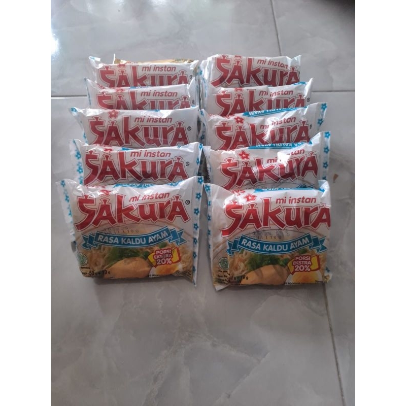 

paket hemat [ isi 20 pcs] MIE SAKURA KUAH KALDU AYAM