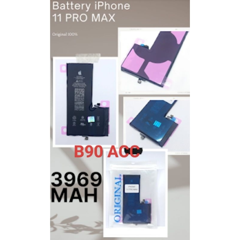 BATERAI BATTERY BATRE IPHONE 11 PRO MAX ORIGINAL