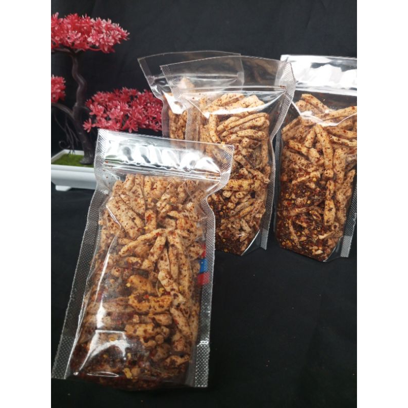 

Basreng pedes poll berat 100gr barang baru di toko