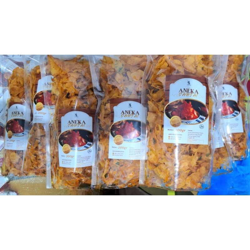 

Keripik Sanjai Balado Daun Jeruk