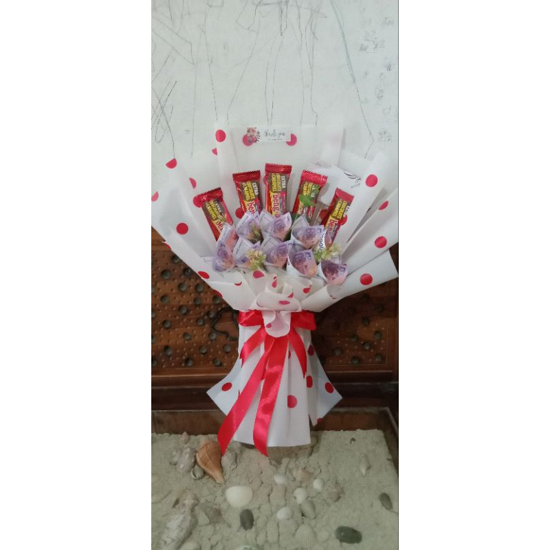 

buket snack dan uang