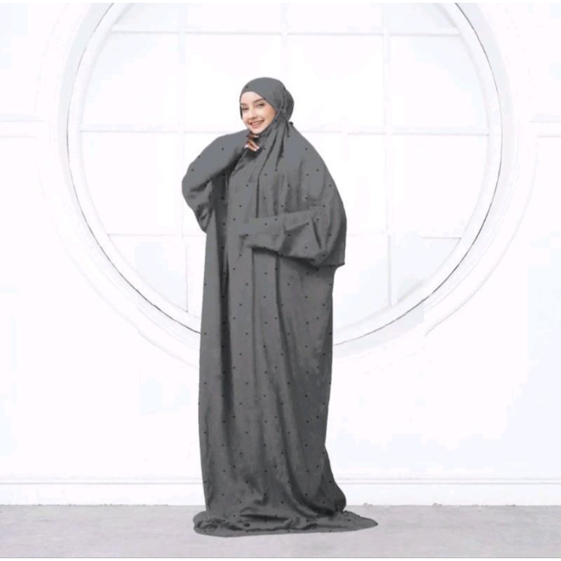 MUKENA TERUSAN HADRAMAUT MOTIF DEWASA