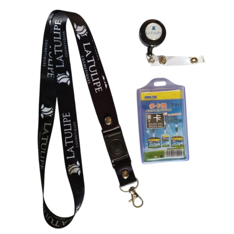 

tali id card la tulipe / lanyard latulipe ready stock