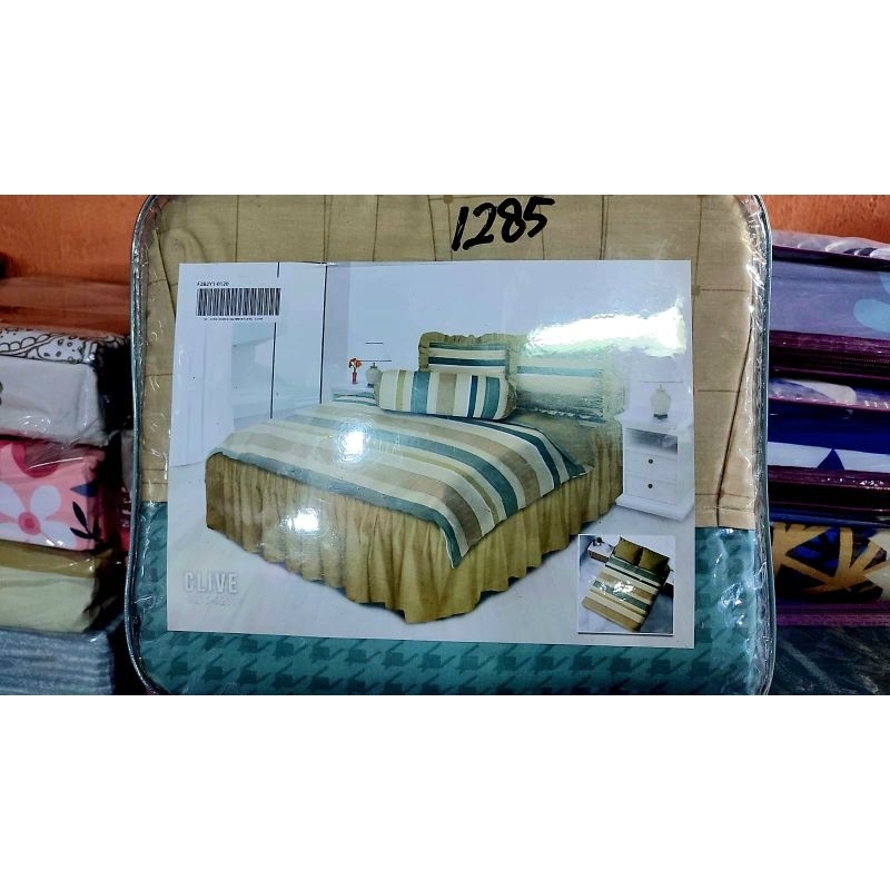SPREI CANTIK RUMBAI - SPREI FITTED T30 (180X200) OFFICIAL, PILIHAN TERLARIS.