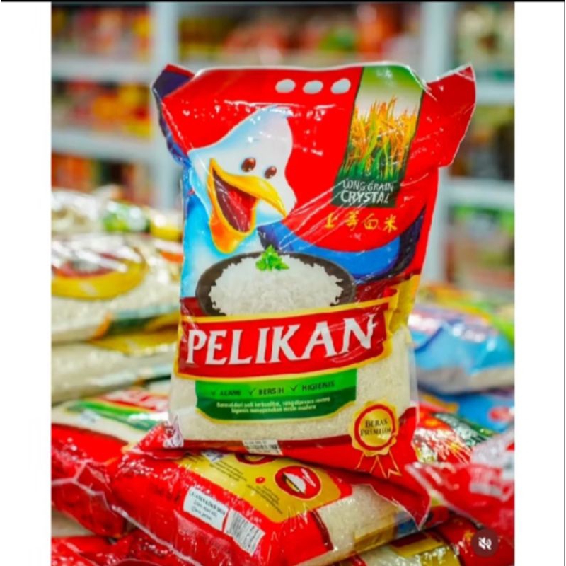 

beras pelikan 1 kg