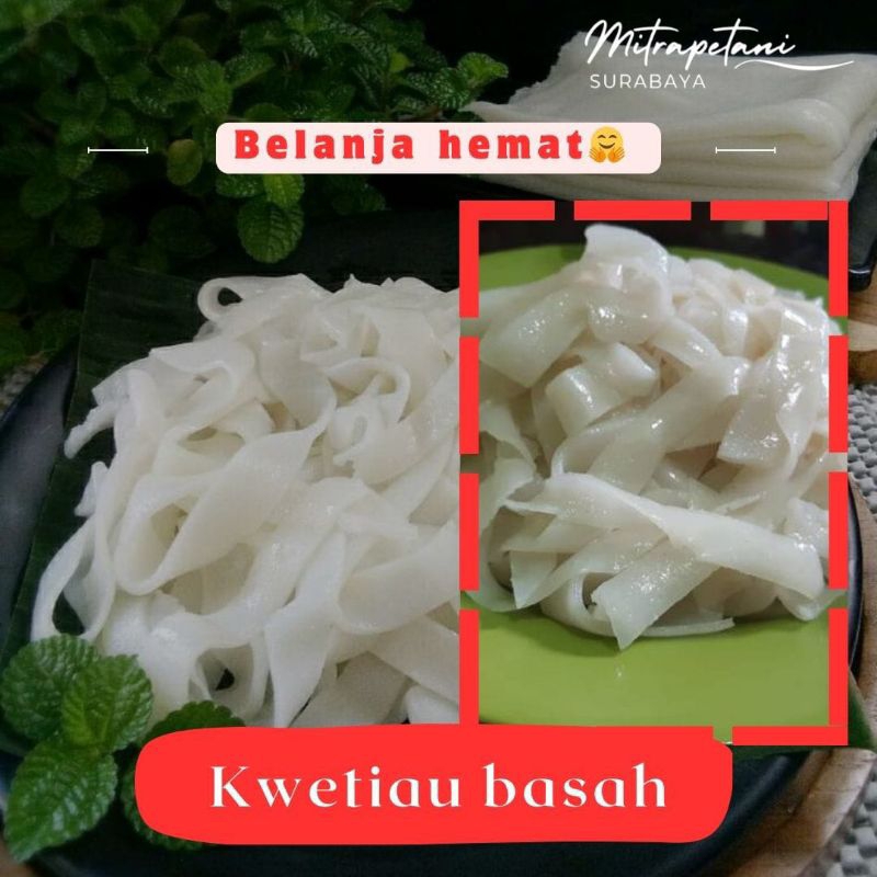 

kwetiau basah/kwetiau