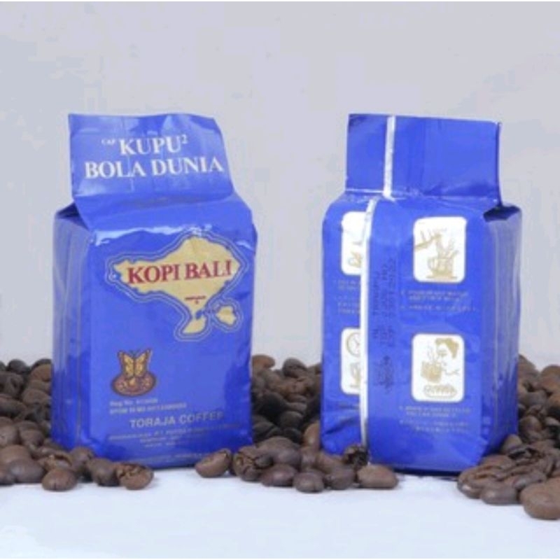 

kopi Arabika bali kopi toraja kopi bubuk toraja kopi bali cap kupu kupu bola dunia oleh oleh Bali jastip Bali Coffee