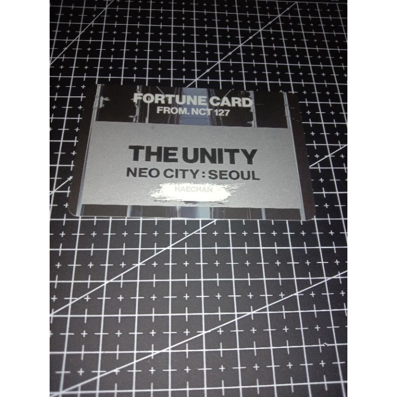 FORTUNE SCRATCH HAECHAN UNITY NCT 127
