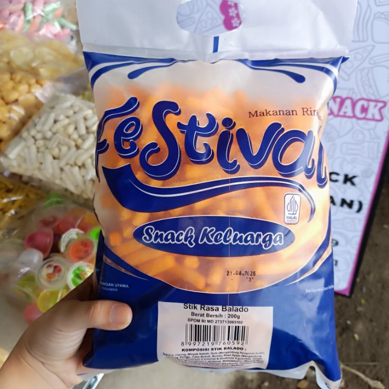 

(DM SNACK) Festival stik balado 200 gr