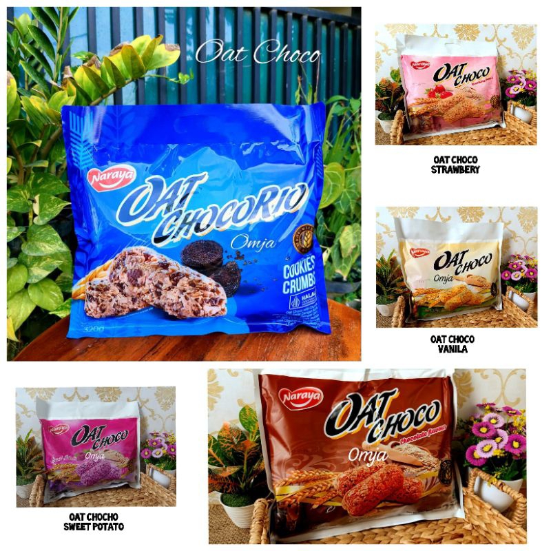 

Naraya Oat Choco 5 varian