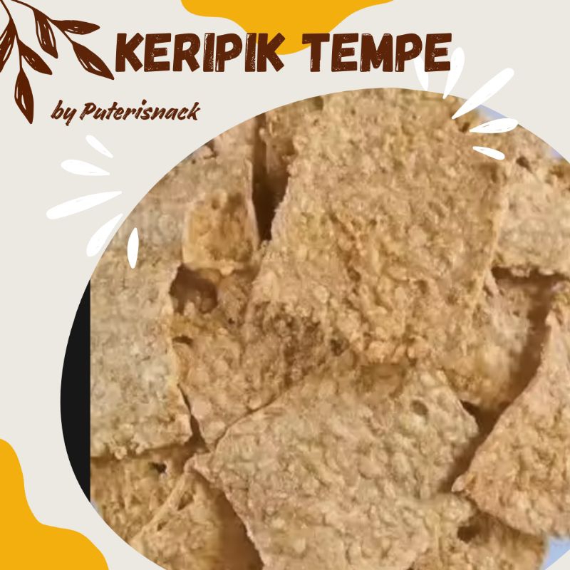 

Keripik Tempe Kotak Enak Gurih Renyah Murah