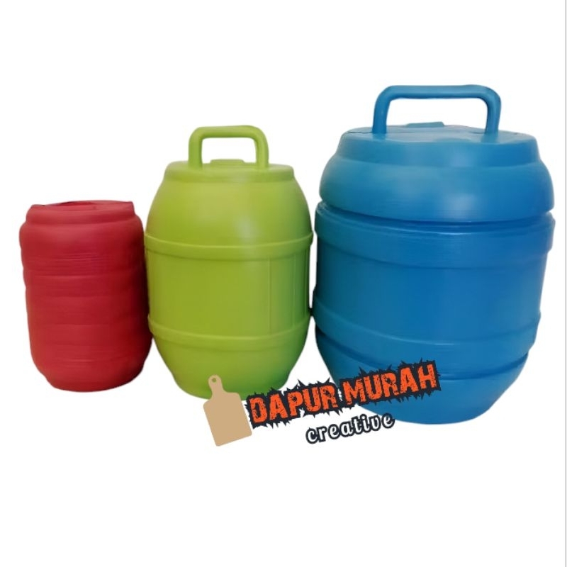 Celengan - celengan plastick - Celengan bentuk gentong untuk simpan uang TERMURAH