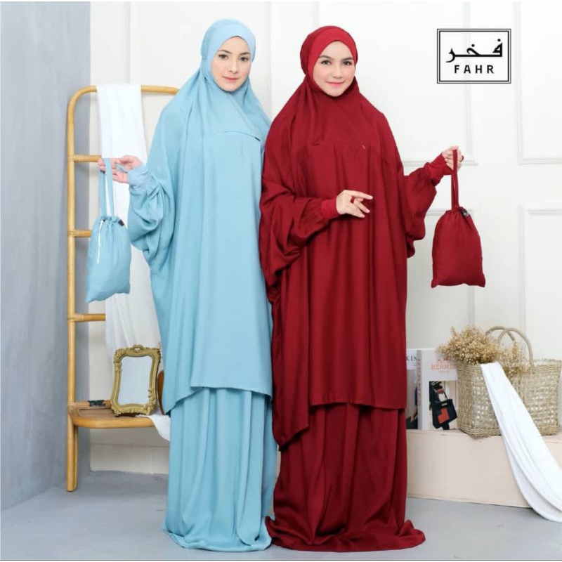 READY MUKENA FAHR ATAS BAWAH PREMIUM