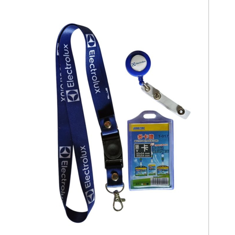 

tali id card / lanyard Electrolux ready stock