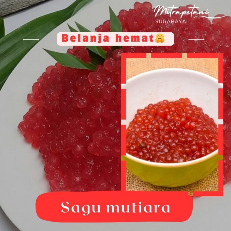 

Sagu mutiara 1 cup/sagu mutiara matang