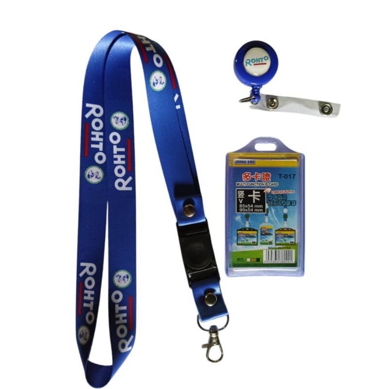 

Lanyard / tali id card Rohto ready stock