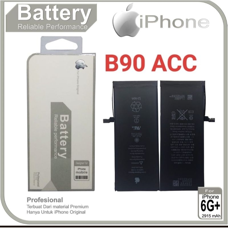 BATERAI BATRE BATTERY IPHONE 6G+ ORIGINAL