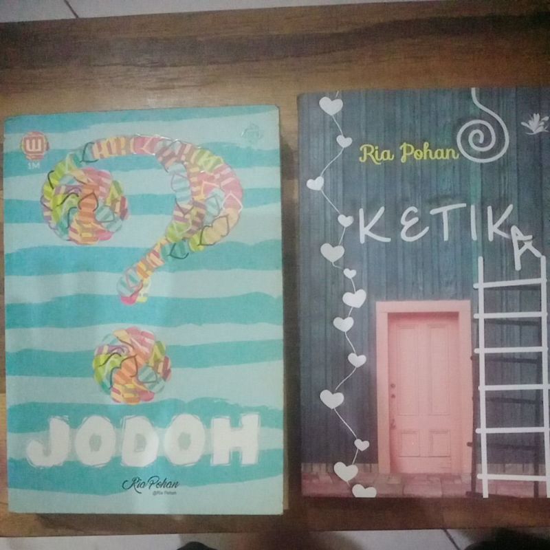 preloved novel original karya Ria Pohan (Jodoh, Ketika)