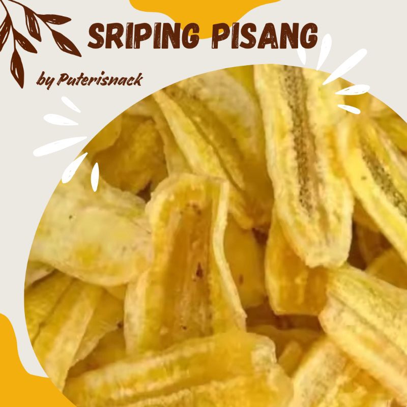 

Srping Pisang /keripik pisang murah gurih 1kg