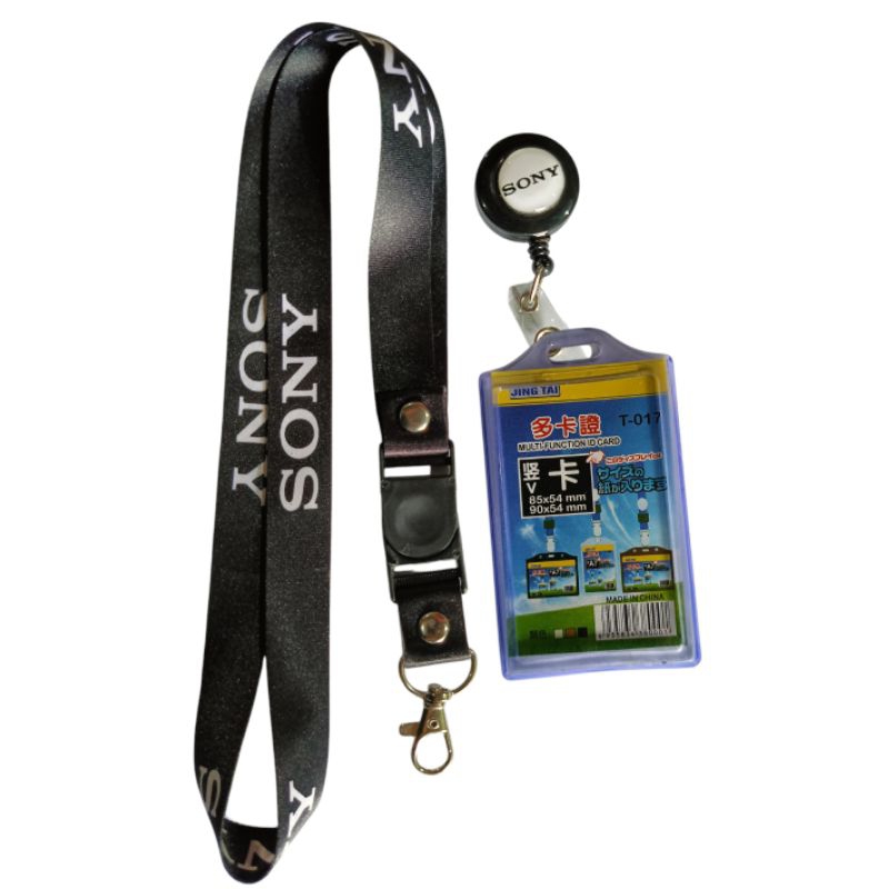 

lanyard / tali id card Sony ready stok
