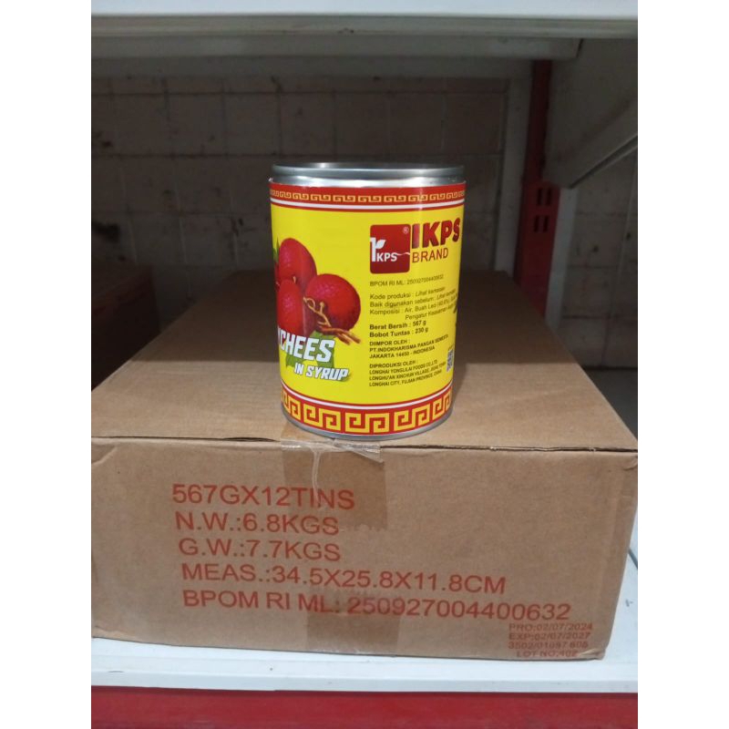 

leci kaleng dus an isi 12pcs