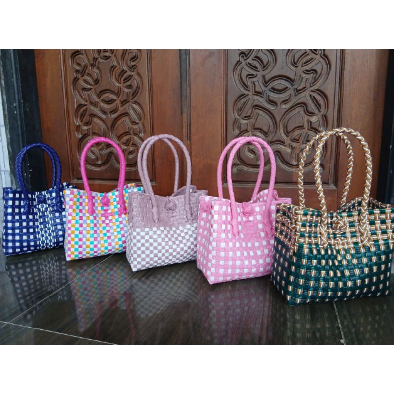 TAS JALI PREMIUM KAPASITAS 2KG GULA/BERAS / TAS WANITA / TAS ANYAMAN JALI PREMIUM