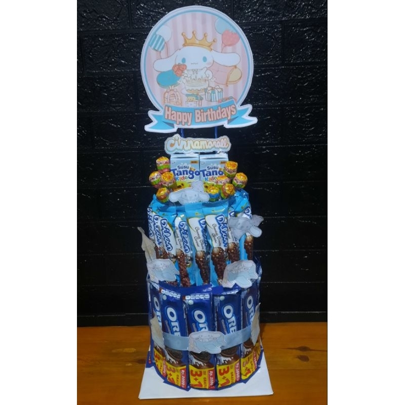 

snack cake tower request Tema ( proses 3-5 Hari ) Butuh lebih cepat silahkan chat admin