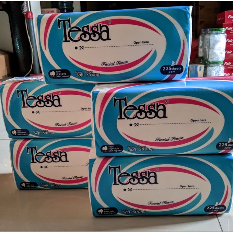 ❣️PS888❣️TESSA TISSUE TP-01 225 Sheets 2ply