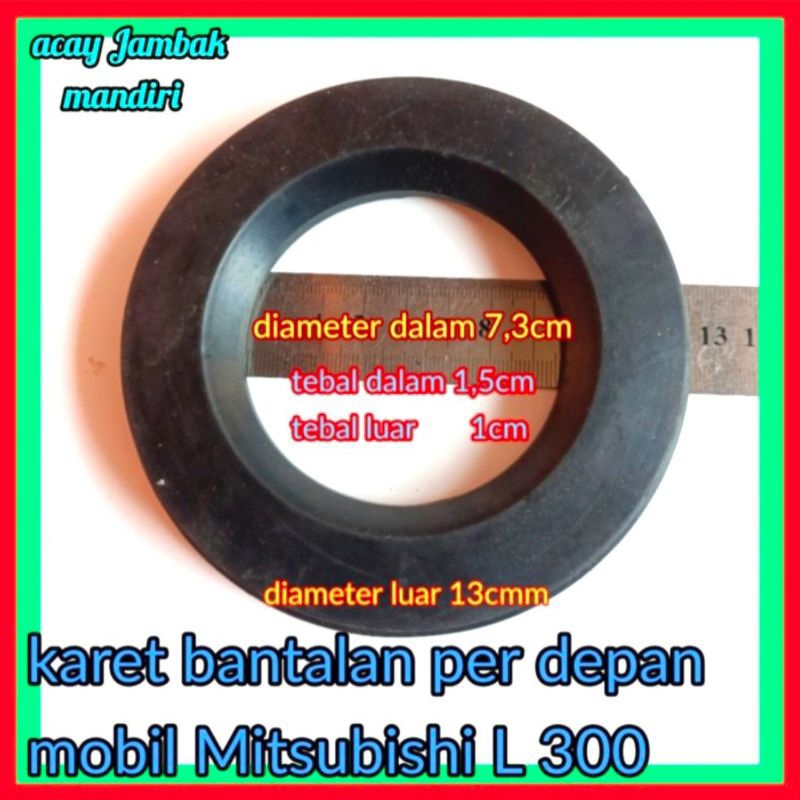karet bantalan tahanan per keong mobil Mitsubishi L300