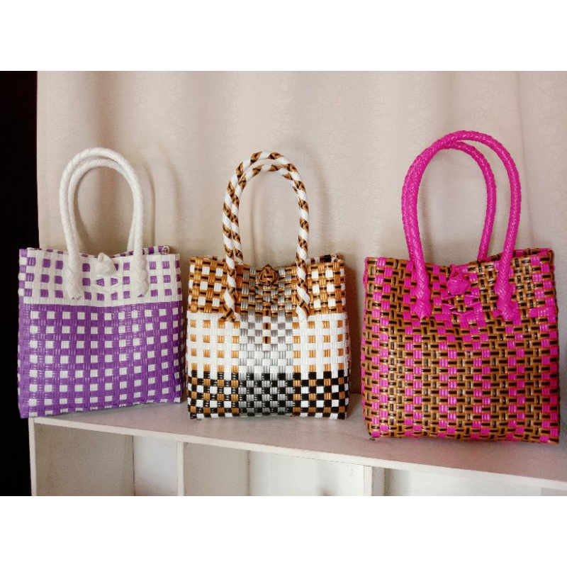 TAS JALI PREMIUM KAPASITAS 3kg Gula/Beras /Tas wanita  / Tas Anyaman Plastik