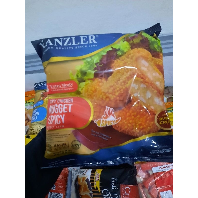 

KANZLER SPICY CHICKEN NUGGET 450Gr Halal