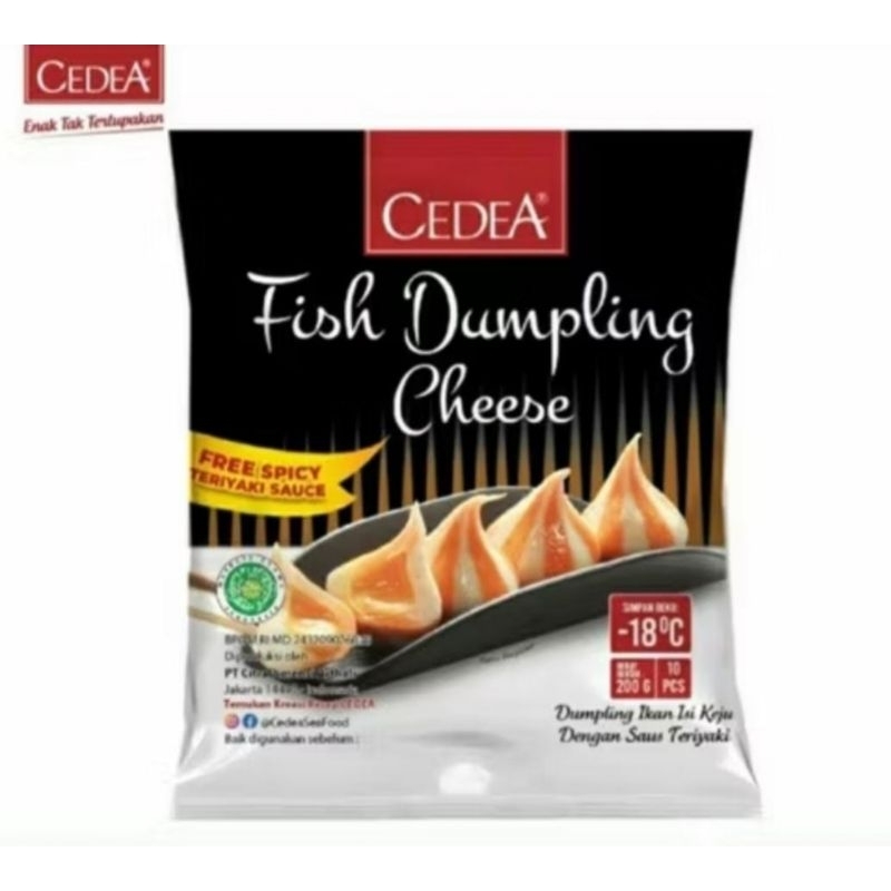 

CEDEA Fish Dumpling Cheese Premium Pack 200Gr
