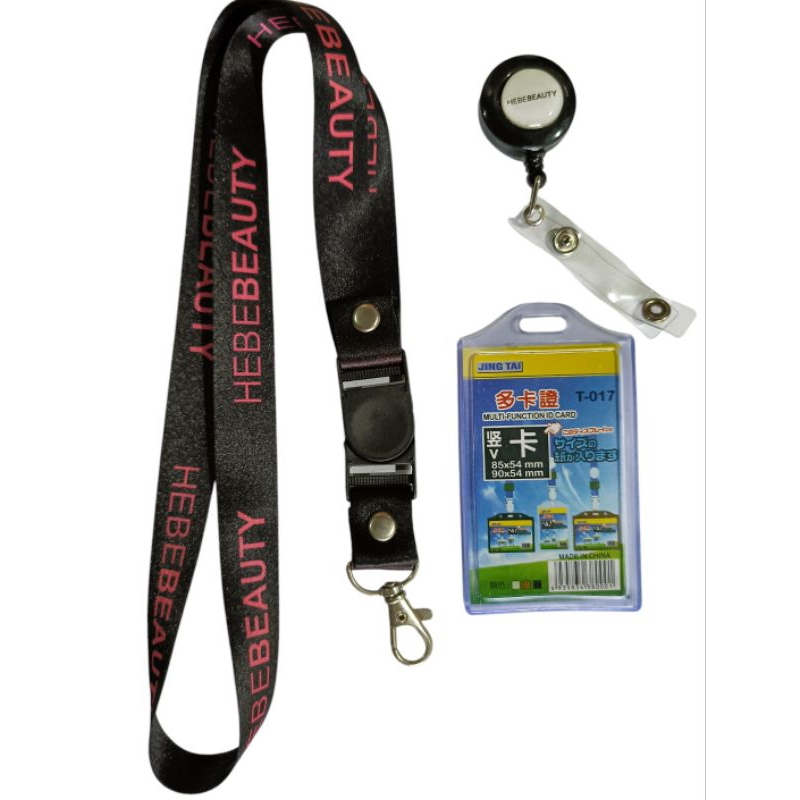 

lanyard / tali id card hebe beauty (ready stock)