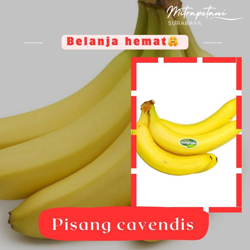 

pisang Cavendish/Cavendish 500 gr/pisang Cavendish fresh