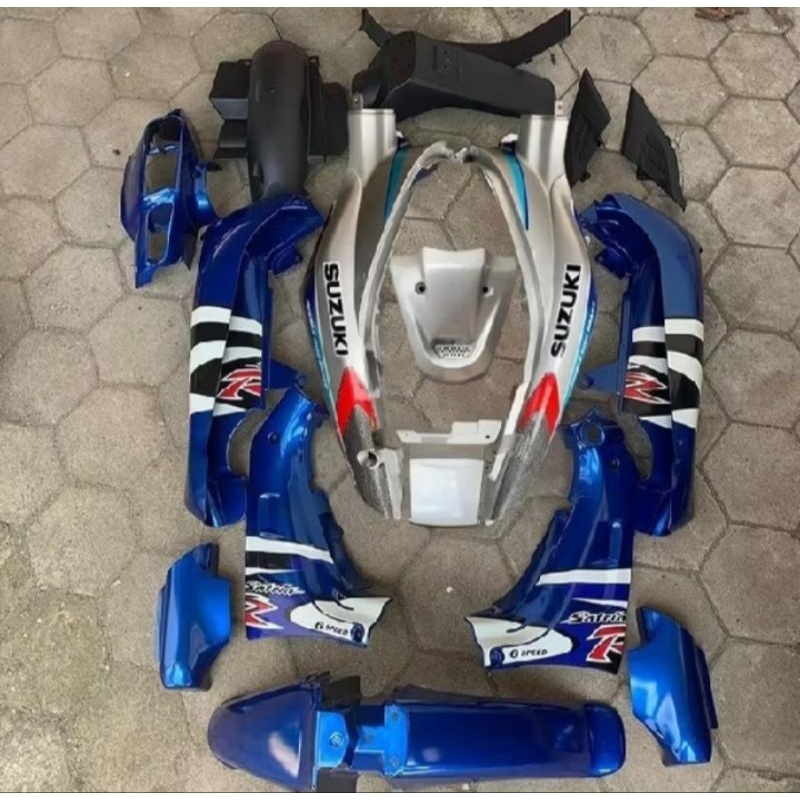 COVER BODY HALUS FULLSET SUZUKI SATRIA RU 120 SATRIA LUMBA BODY BODI SATRIA LUMBA