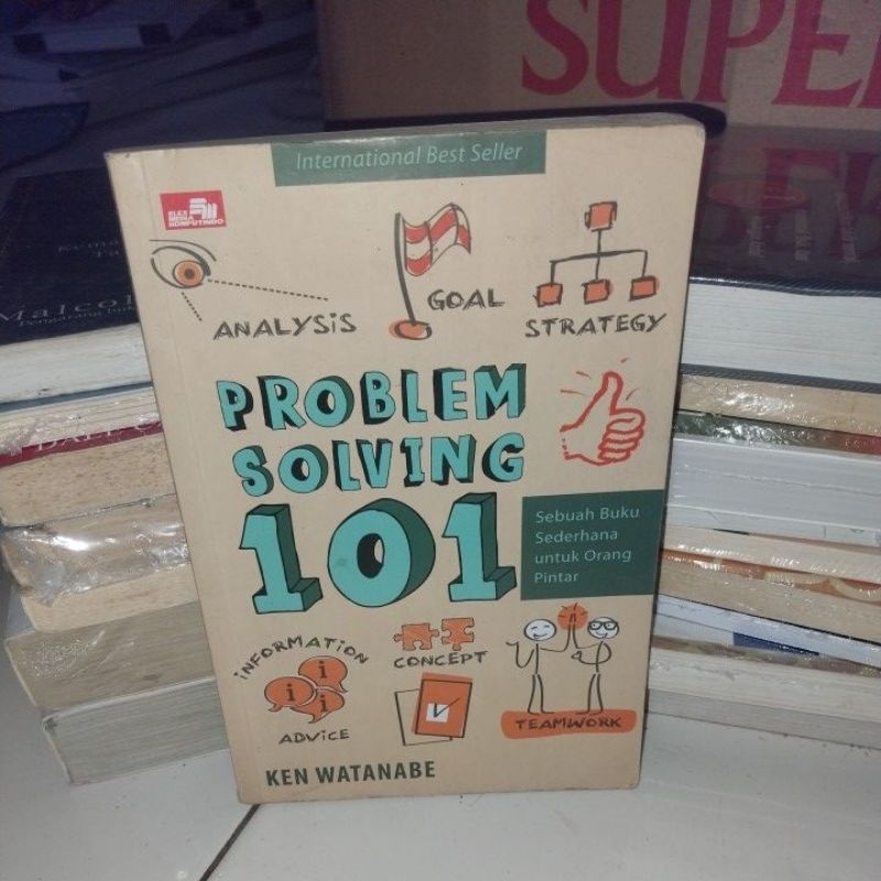 Jual Murah Original Buku Analisis Problem Solving 101 Ken Watanabe Bogor