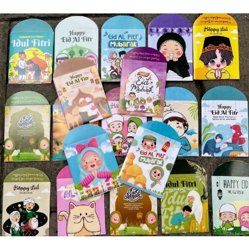 

10 PCS AMPLOP LEBARAN MEDIUM MUSLIM 2025