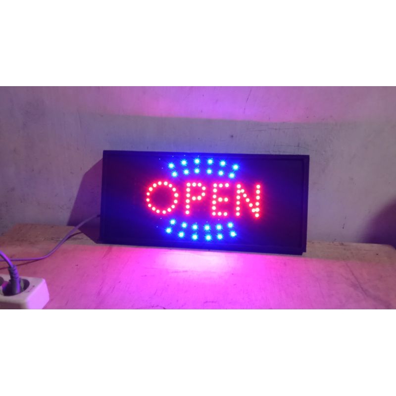 Lampu LED Open