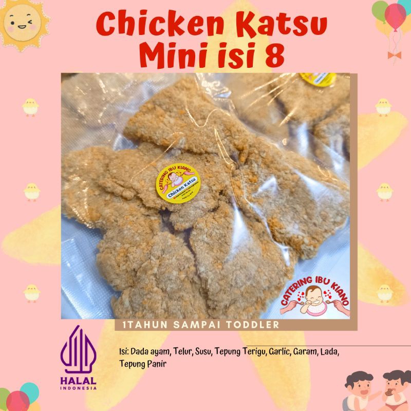 

Chicken Katsu Anak MPASI Bayi Ekonomis Catering Frozen